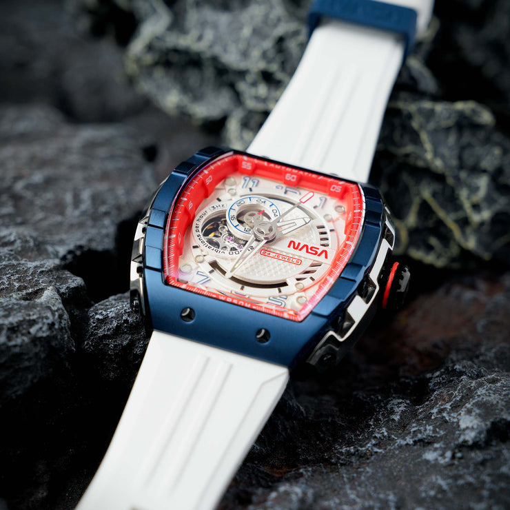 Nubeo Magellan Automatic NASA Walker Blue Limited Edition