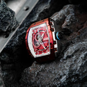 Nubeo Magellan Automatic NASA Grabe Red Limited Edition
