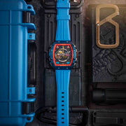Nubeo Magellan Automatic Space Invaders Invader Blue Limited Edition