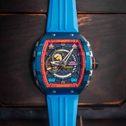 Nubeo Magellan Automatic Space Invaders Invader Blue Limited Edition