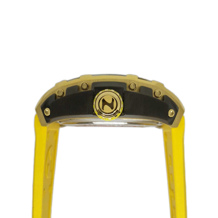 Nubeo Magellan Automatic Space Invaders Solar Gold Limited Edition