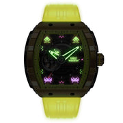 Nubeo Magellan Automatic Space Invaders Solar Gold Limited Edition