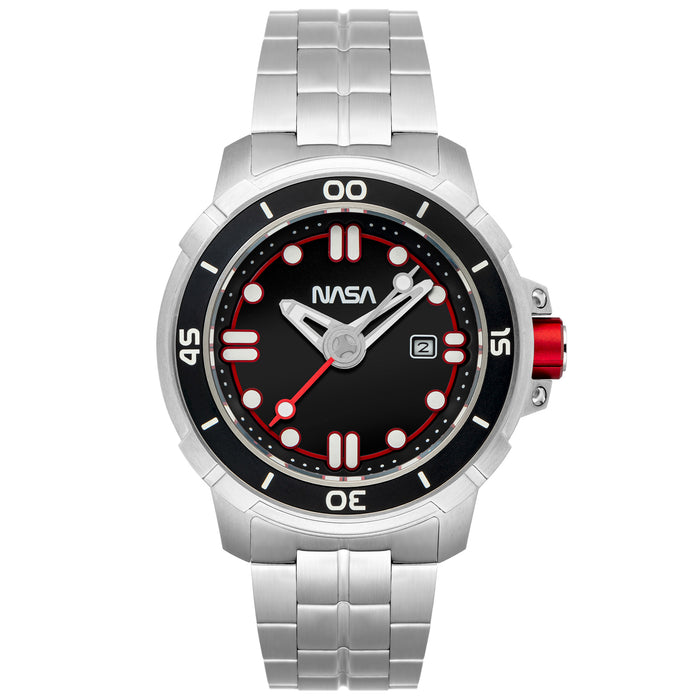 Nubeo NASA Automatic Black Limited Edition angled shot picture