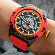 Nubeo Cupola Automatic Inferno Red Limited Edition