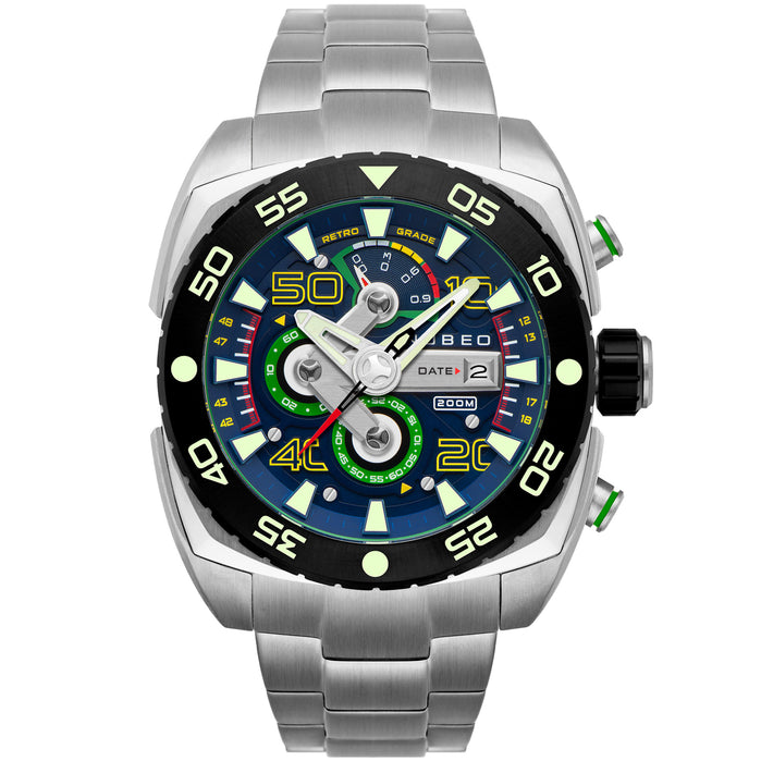 Nubeo Ingenuity Chronograph Blue* angled shot picture