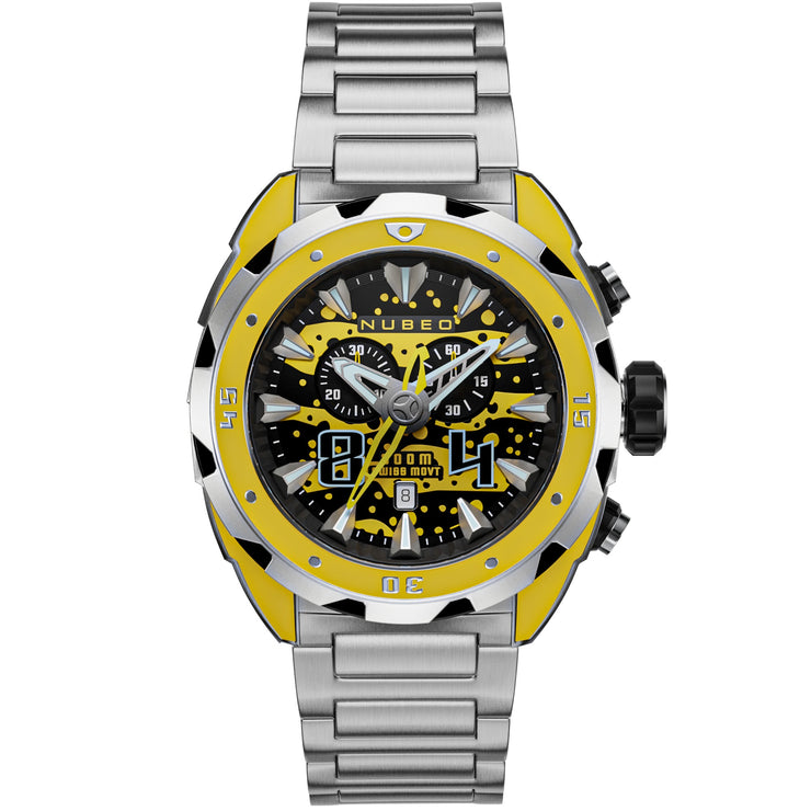 Nubeo Swell Chronograph Mustard Limited Edition