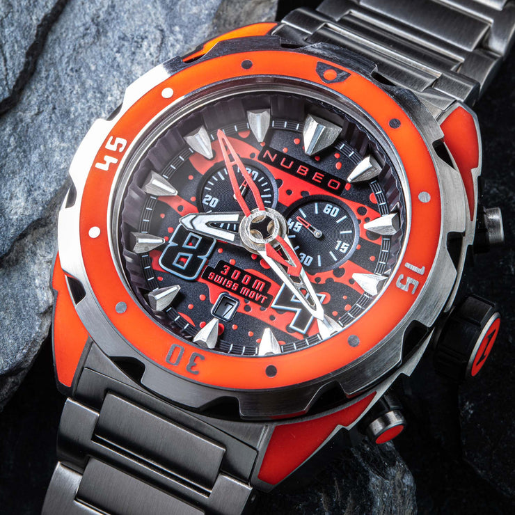 Nubeo Swell Chronograph Ruby Limited Edition