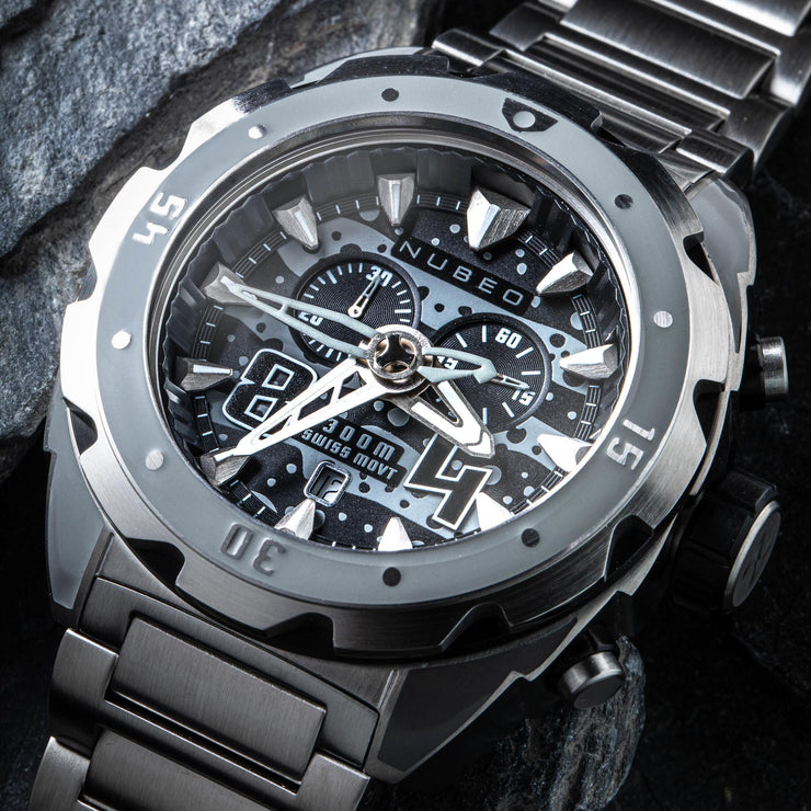 Nubeo Swell Chronograph Slate Limited Edition