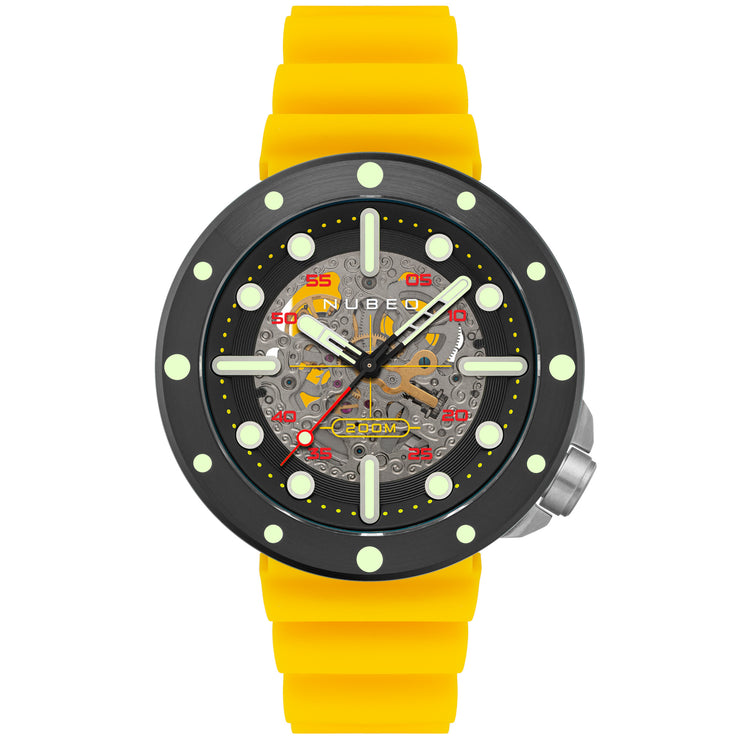 Nubeo Cassini Automatic Hazard Yellow Limited Edition