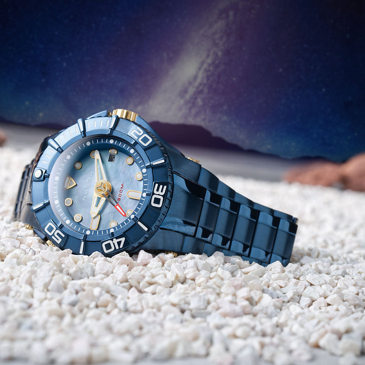 Nubeo Manta Mid Automatic Blue Limited Edition