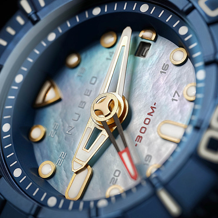 Nubeo Manta Mid Automatic Blue Limited Edition