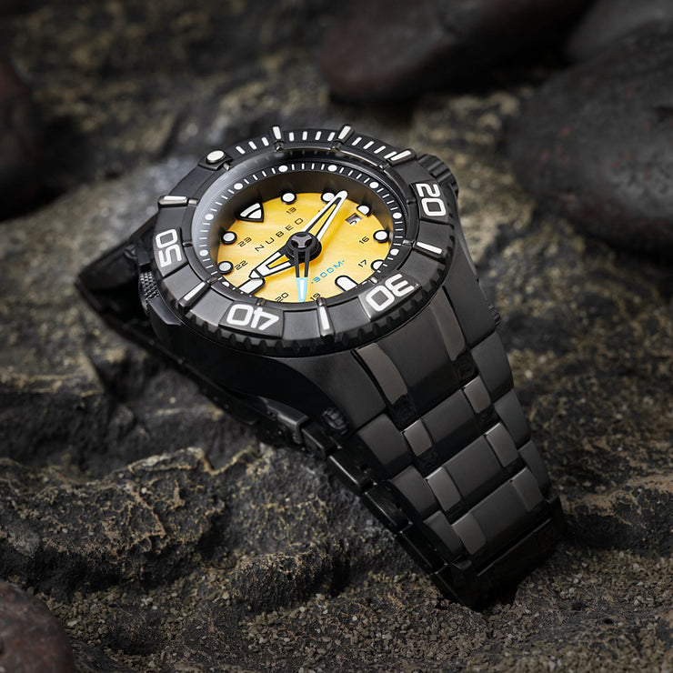 Nubeo Manta Mid Automatic Black Yellow Limited Edition