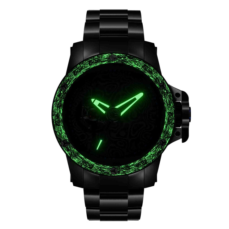 Nubeo Curiosity Evolution Automatic Damascus Steel Limited Edition