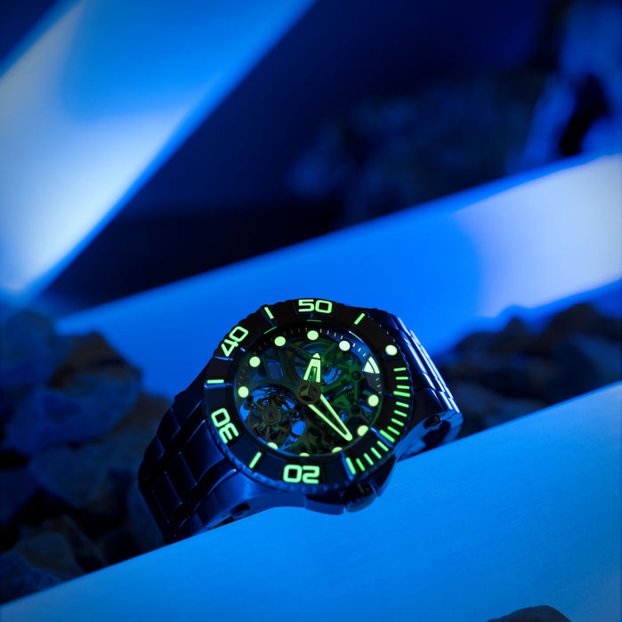 Nubeo Manta Tourbillon Black Rose Limited Edition angled shot picture