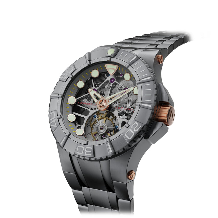 Nubeo Manta Tourbillon Silver Sheen Limited Edition