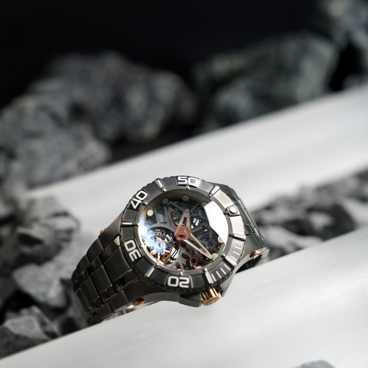 Nubeo Manta Tourbillon Silver Sheen Limited Edition