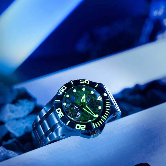 Nubeo Manta Tourbillon Silver Sheen Limited Edition angled shot picture