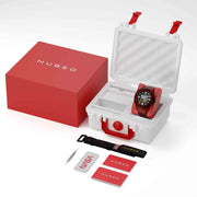 Nubeo Apollo Automatic Deep Red Limited Edition