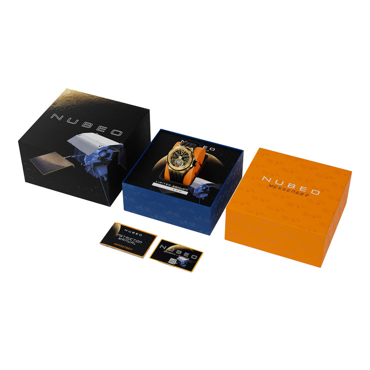 Nubeo Messenger Tourbillon Gold Limited Edition