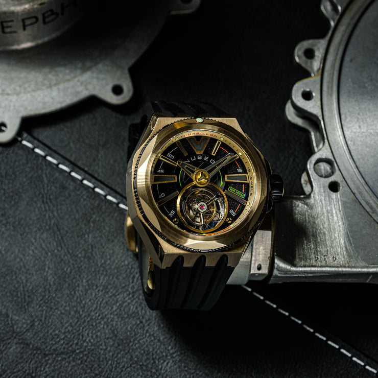 Nubeo Messenger Tourbillon Gold Limited Edition