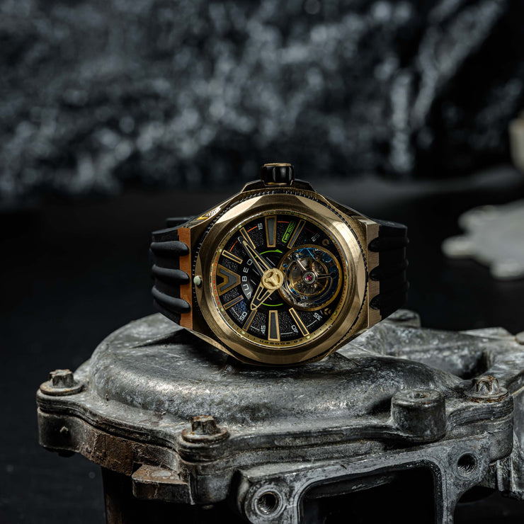 Nubeo Messenger Tourbillon Gold Limited Edition