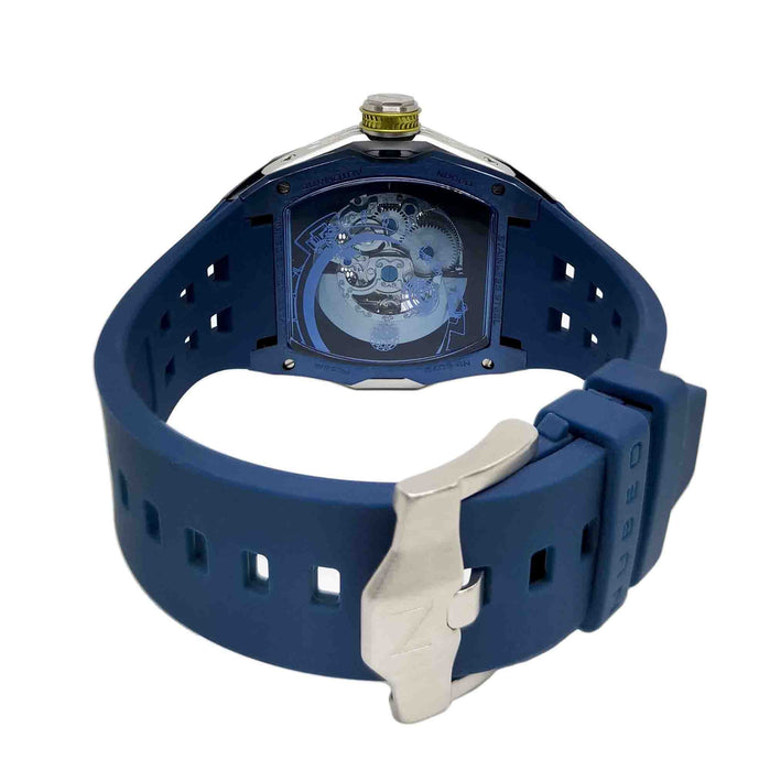 Nubeo DaVinci Automatic Indigo Blue Limited Edition angled shot picture