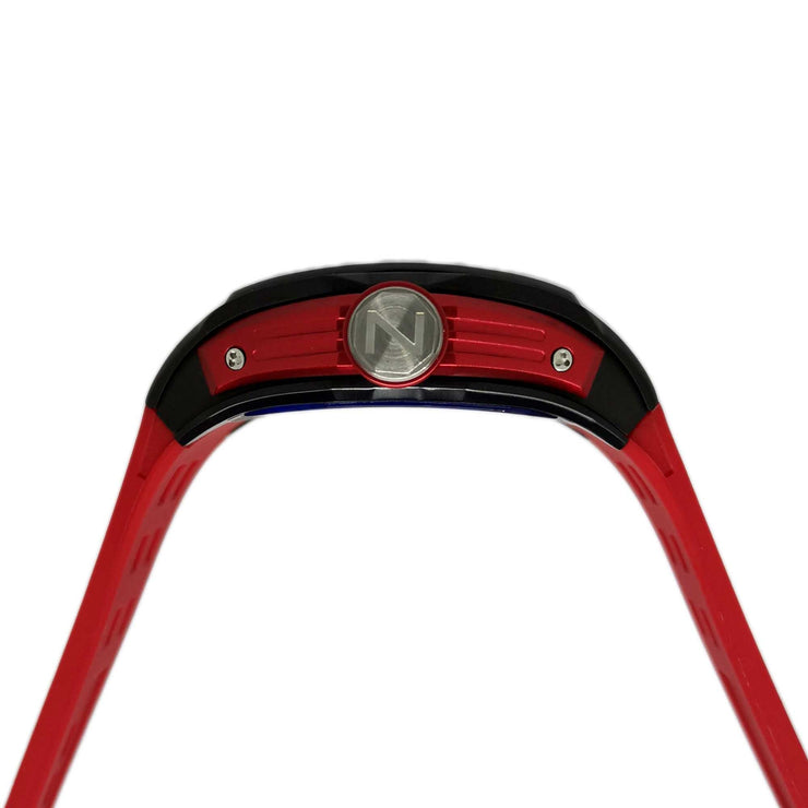 Nubeo DaVinci Automatic Crimson Black Red Limited Edition