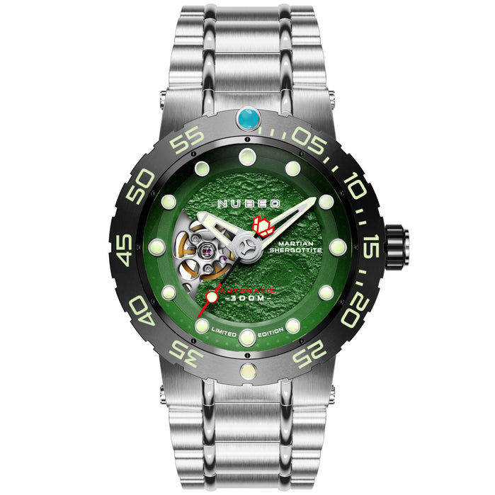 Nubeo Opportunity Automatic Green Limited Edition angled shot picture