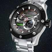 Nubeo Pioneer Bridge Automatic Stone Black