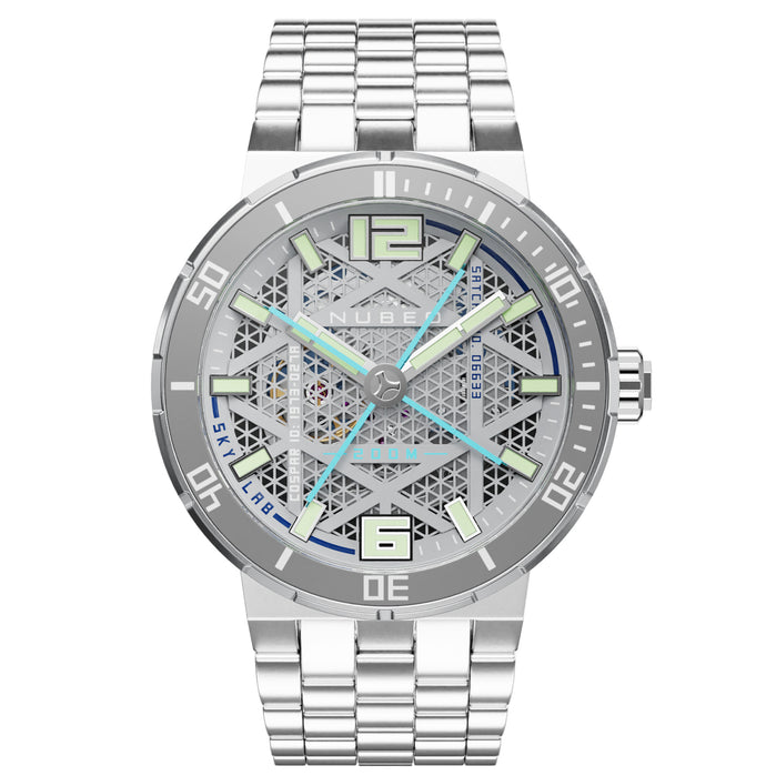 Nubeo Skylab Automatic Gray Limited Edition angled shot picture
