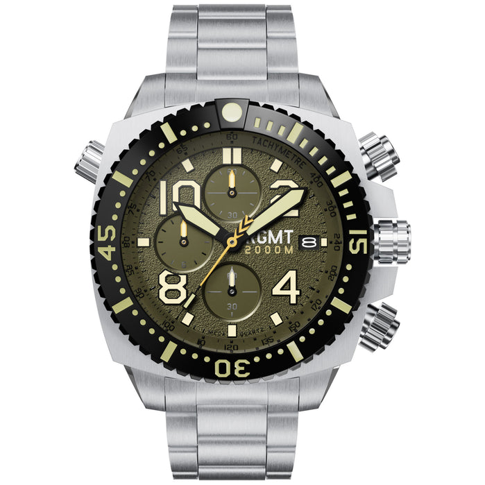 RGMT Demolition Chrono Green angled shot picture