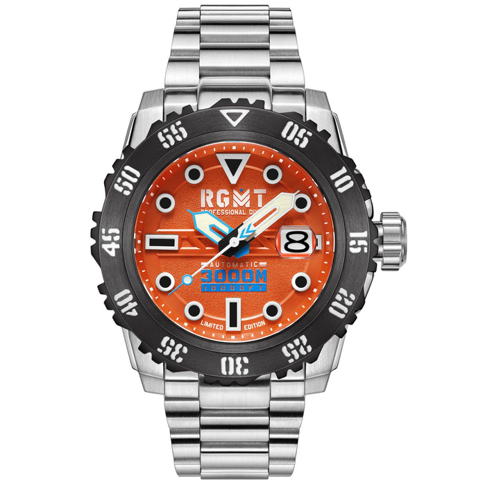 RGMT Ohio Automatic Orange Limited Edition angled shot picture