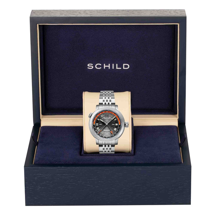 Schild Heinrich Swiss GMT Dusky Silver Limited Edition