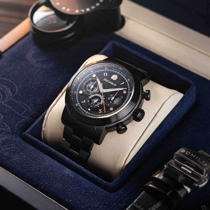Schild Heinrich Swiss Multifunction Midnight Limited Edition angled shot picture