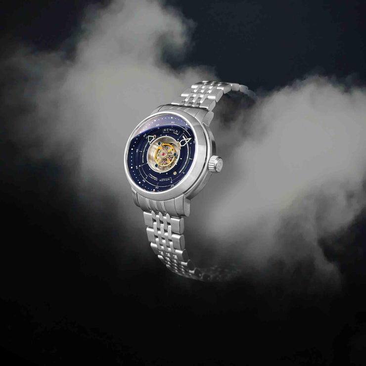 Schild Heinrich Cyclone Tourbillon Pennant Blue Limited Edition