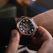 Schild Johann Swiss Automatic Rose Gold Black