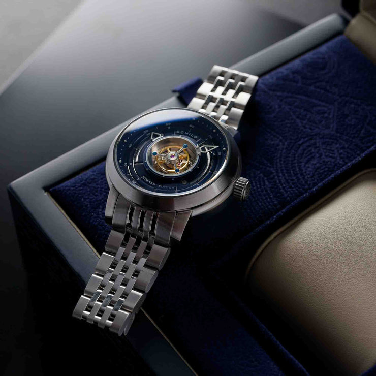 Schild Heinrich Cyclone Tourbillon Pennant Blue Limited Edition
