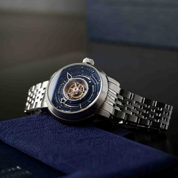 Schild Heinrich Cyclone Tourbillon Pennant Blue Limited Edition