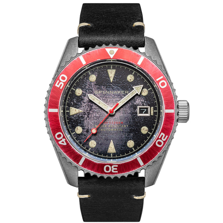 Spinnaker Wreck Automatic Distressed Black