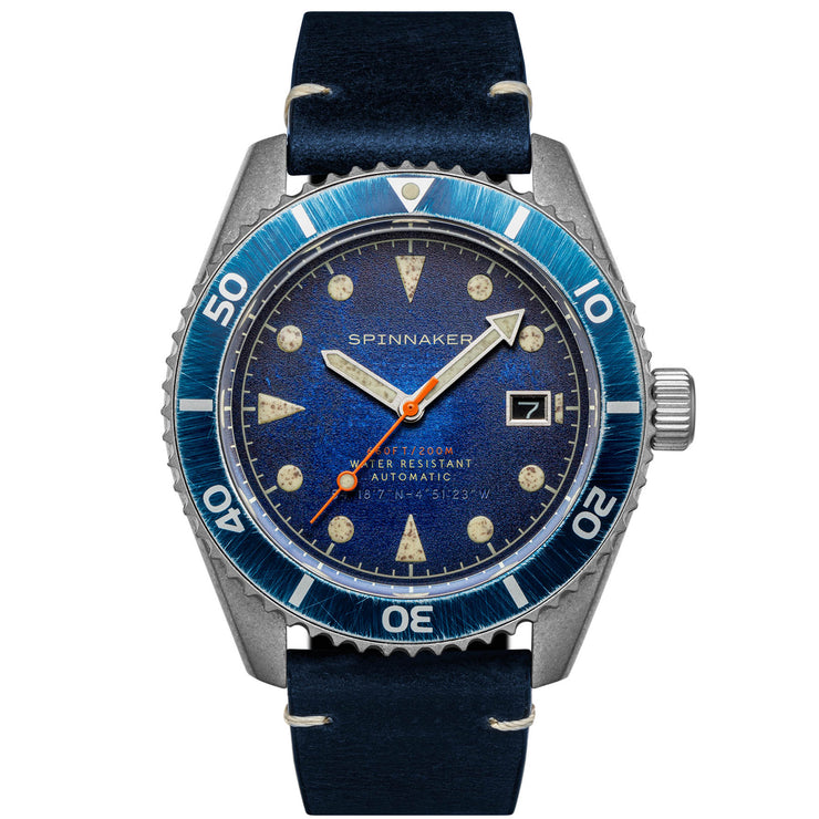 Spinnaker Wreck Automatic Oxidized Blue