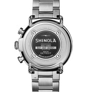 Shinola Runwell 47mm Chronograph Gray Silver SS