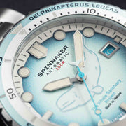 Spinnaker Hass Automatic Whale Sanctuary Project Beluga Blue Limited Edition