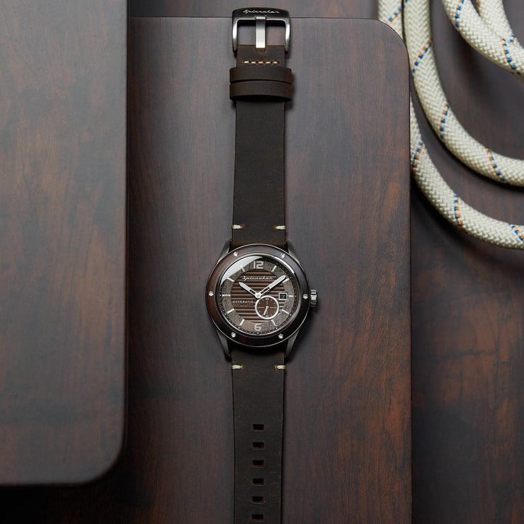 Spinnaker Sorrento Automatic Silver Brown