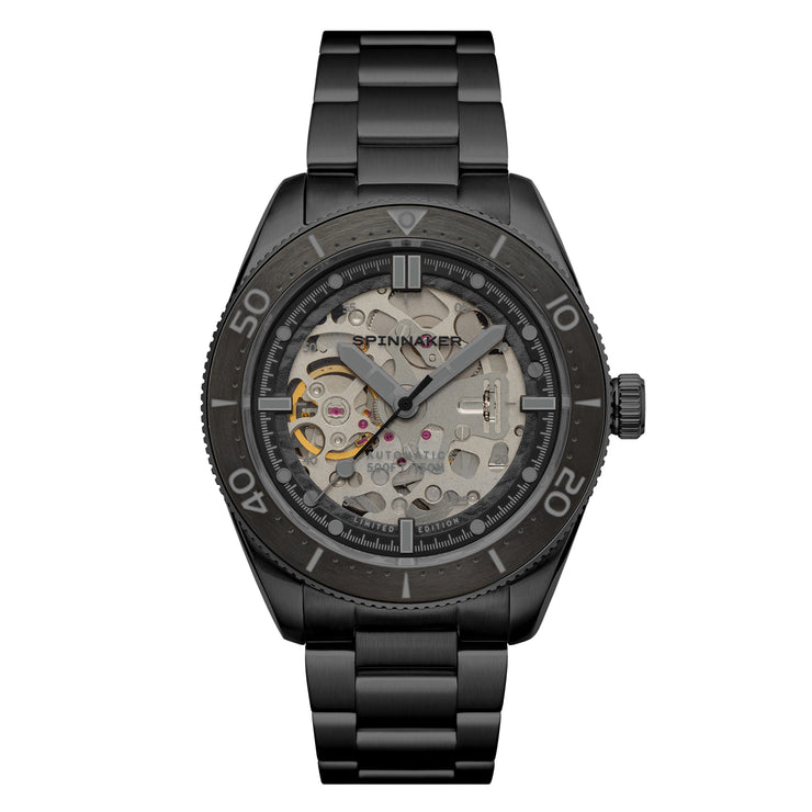 Spinnaker Croft Midsize Automatic Stealth Black Limited Edition