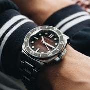 Spinnaker Hull Diver Automatic Ombre Red