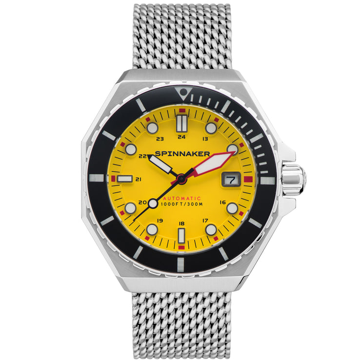 Spinnaker Dumas Automatic Yellow Silver