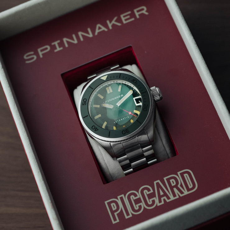 Spinnaker Piccard Automatic 550 Meters Hunter Green