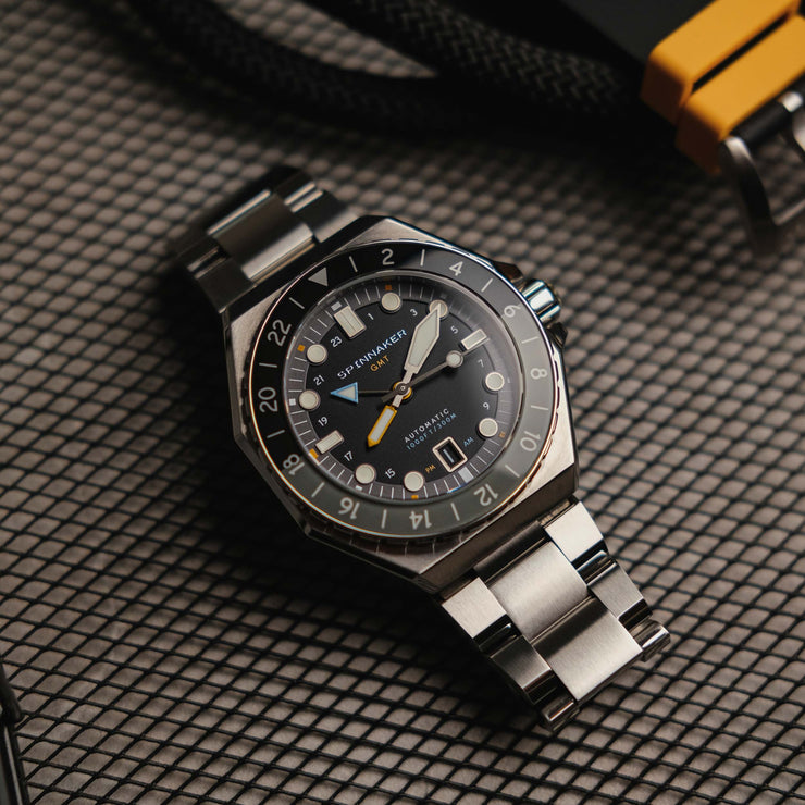 Spinnaker Dumas GMT Automatic Harbour Gray