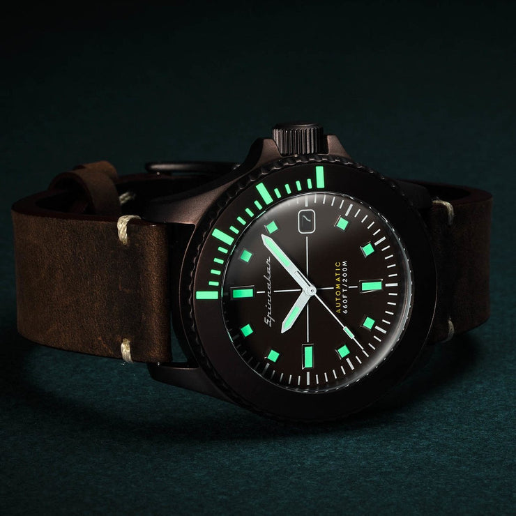 Spinnaker Spence Automatic Brown