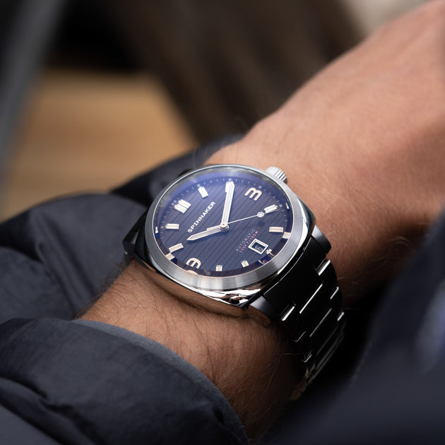 Spinnaker Hull Automatic Riviera Aegean Blue | Watches.com